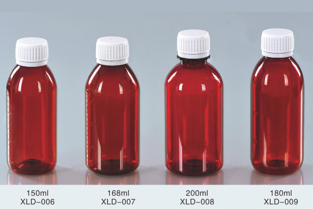 Oral solution of medicinal polyester bottle series